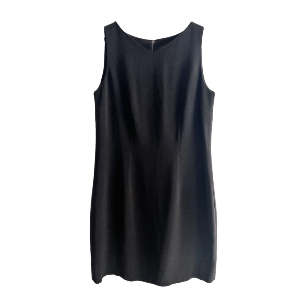 vintage valerie stevens little black mini dress (s)